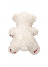 Бондажный набор: белый мишка с розовыми оковами и наручниками - Pecado - купить с доставкой в Сызрани