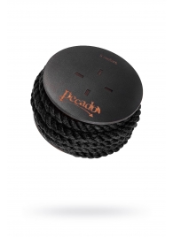 Черная веревка для шибари на катушке - 5 м. - Pecado - купить с доставкой в Сызрани