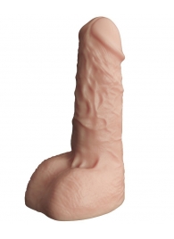 Телесный фаллоудлинитель с мошонкой Cock Next - 17 см. - LOVETOY (А-Полимер) - в Сызрани купить с доставкой