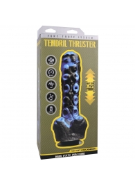 Черно-синяя мини-машина на присоске Tendril Thruster - 21,6 см. - Doc Johnson - купить с доставкой в Сызрани