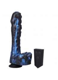 Черно-синяя мини-машина на присоске Tendril Thruster - 21,6 см. - Doc Johnson - купить с доставкой в Сызрани