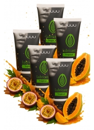 Набор из 5 съедобных лубрикантов JUJU со вкусом тропических фруктов - JuJu - купить с доставкой в Сызрани