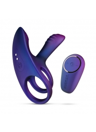 Фиолетовое эрекционное виброкольцо с клиторальной подушечкой Infinity Ignite - ONE DC B.V. - в Сызрани купить с доставкой