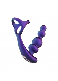 Фиолетовое эрекционное виброкольцо с анальной ёлочкой Stellar Force - ONE DC B.V. - в Сызрани купить с доставкой