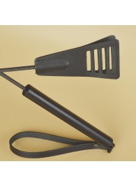 Черный кожаный стек «Сириус» - 60 см. - Sitabella - купить с доставкой в Сызрани