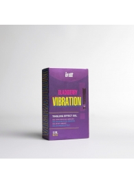 Стимулирующий гель с эффектом вибрации Blackberry Vibration - 15 мл. - INTT - купить с доставкой в Сызрани