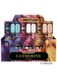 Набор из 15 мастурбаторов Catherine Olga - Baile - в Сызрани купить с доставкой