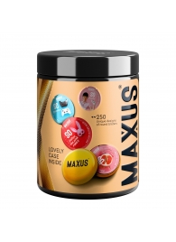 Точечные презервативы MAXUS 2000 Amazing Dots с железным кейсом - 15 шт. - Maxus - купить с доставкой в Сызрани