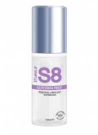 Лубрикант на водной основе S8 Glycerin Free без глицерина - 125 мл. - Stimul8 - купить с доставкой в Сызрани