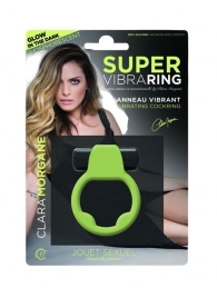 Люминесцентное эрекционное виброкольцо Super - Clara Morgane - в Сызрани купить с доставкой