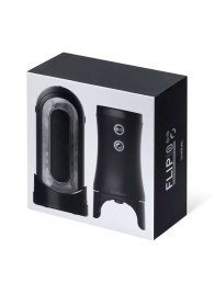 Набор Tenga Flip Zero Electronic Vibrotation: мастурбатор с вибрацией и устройство вращения - Tenga - в Сызрани купить с доставкой