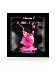 Саше съедобной оральной смазки OraLove с ароматом бабл-гам - 3 гр. - Биоритм - купить с доставкой в Сызрани