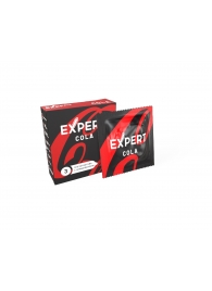 Презервативы с ароматом колы Expert Cola - 3 шт. - Expert - купить с доставкой в Сызрани