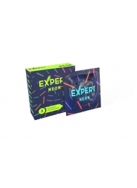 Светящиеся в темноте презервативы Expert Neon - 3 шт. - Expert - купить с доставкой в Сызрани