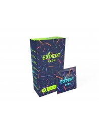Светящиеся в темноте презервативы Expert Neon - 15 шт. - Expert - купить с доставкой в Сызрани