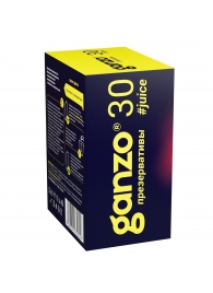 Ароматизированные презервативы Ganzo Juice - 30 шт. - Ganzo - купить с доставкой в Сызрани