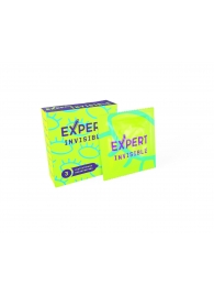 Ультратонкие презервативы Expert Invisible - 3 шт. - Expert - купить с доставкой в Сызрани