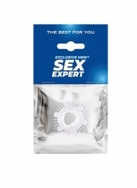 Стимулирующая насадка на пенис с несколькими видами рельефа - Sex Expert - в Сызрани купить с доставкой