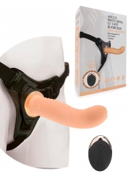 Женский вибрострапон со съемной насадкой и пультом ДУ - Erokay - купить с доставкой в Сызрани