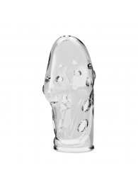 Прозрачная насадка на пенис Booker - 8 см. - Baile - в Сызрани купить с доставкой