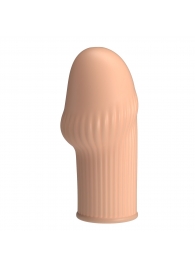 Телесная насадка на пенис Huel - 9 см. - Baile - в Сызрани купить с доставкой