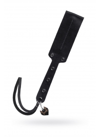 Черный кожаный пэддл - 32 см. - Pecado - купить с доставкой в Сызрани