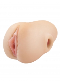 Телесный мастурбатор-вагина Pussy Pounder Squeeze Stroker - Pipedream - в Сызрани купить с доставкой