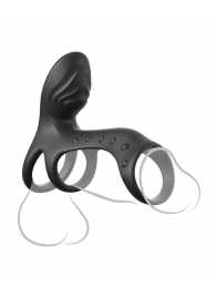 Черная насадка на пенис Ultimate Couples Cage Pro - Pipedream - в Сызрани купить с доставкой