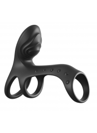 Черная насадка на пенис Ultimate Couples Cage Pro - Pipedream - в Сызрани купить с доставкой