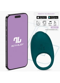 Зеленое интерактивное виброкольцо Ringo - Intoyou - в Сызрани купить с доставкой