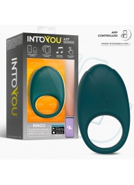 Зеленое интерактивное виброкольцо Ringo - Intoyou - в Сызрани купить с доставкой