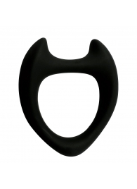 Черное эрекционное кольцо с рожками Wooomy Toro M - Adrien Lastic - в Сызрани купить с доставкой