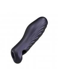 Сливовая силиконовая насадка на пенис с подхватом Manwan Ryzer - Manwan - в Сызрани купить с доставкой