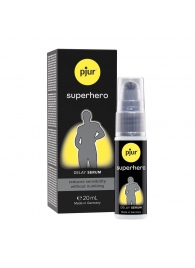 Пролонгатор-сыворотка pjur Superhero Delay Serum - 20 мл. - Pjur - купить с доставкой в Сызрани