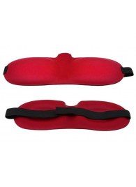 Красная глухая маска на резинке - Sitabella - купить с доставкой в Сызрани