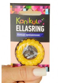 Цветное рельефное эрекционное кольцо Ellasring - Sitabella - в Сызрани купить с доставкой