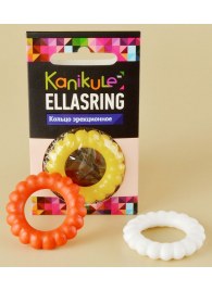 Цветное рельефное эрекционное кольцо Ellasring - Sitabella - в Сызрани купить с доставкой
