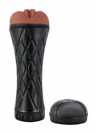 Коричневый мастурбатор-вагина Marly - Dream Toys - в Сызрани купить с доставкой