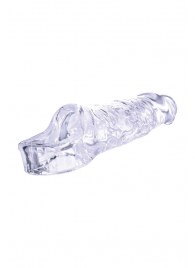 Прозрачная насадка-удлинитель Length Enhancer с подхватом - 16 см. - NMC - в Сызрани купить с доставкой