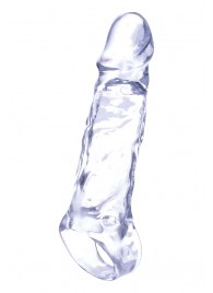 Прозрачная насадка-удлинитель Length Enhancer с подхватом - 16 см. - NMC - в Сызрани купить с доставкой