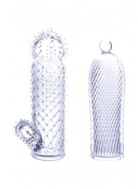 Набор из 2 прозрачных насадок на член Seductive Tickler Sleeves - NMC - в Сызрани купить с доставкой