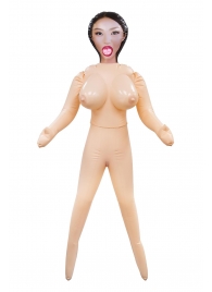 Телесная надувная секс-кукла с пышным бюстом - NMC - в Сызрани купить с доставкой