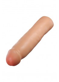 Телесная насадка-удлинитель Vindicate - 21,6 см. - Blush Novelties - в Сызрани купить с доставкой