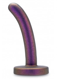 Фиолетовая насадка с гладкой поверхностью Surrender 4.75 Inch Beginner Pegging Dildo - 12 см. - Blush Novelties - купить с доставкой в Сызрани