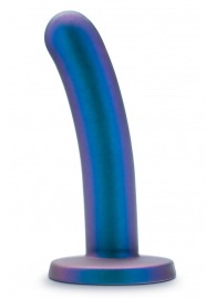 Синяя насадка с гладкой поверхностью Surrender 5.75 Inch Intermediate Pegging Dildo - 14,6 см. - Blush Novelties - купить с доставкой в Сызрани