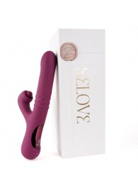 Фиолетовый вибратор-кролик Selove ComePlay - 23,9 см. - Selove