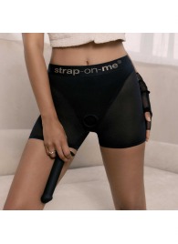 Трусики-шорты для фиксации насадок Strap-on-me Harness Lingerie Halo - size XS - Strap-on-me - купить с доставкой в Сызрани