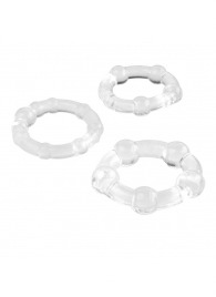 Набор из 3 эрекционных прозрачных колец - Boys of Toys - в Сызрани купить с доставкой