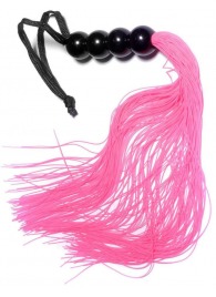 Розовая силиконовая плеть - 35,5 см. - Boys of Toys - купить с доставкой в Сызрани