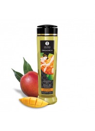 Массажное масло для тела Luscious Mango с ароматом манго - 240 мл. - Shunga - купить с доставкой в Сызрани